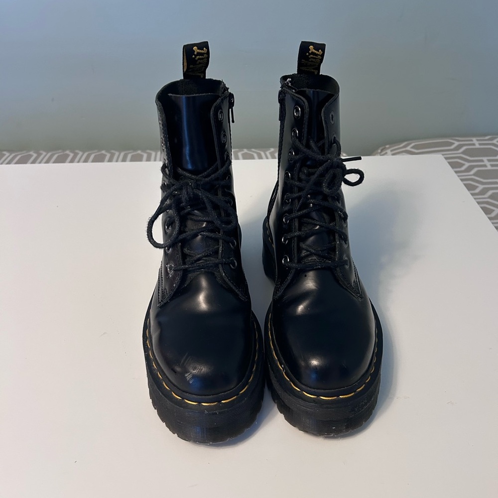 Dr. Martens Women’s Jadon Black Leather Boots